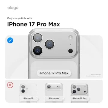 elago for iPhone 17 Pro Max Case, Premium Magnetic Silicone Case, Compatible with MagSafe, Liquid Si...