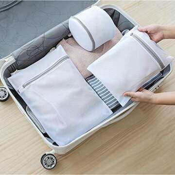 YEELEE 11-Pack Mesh Laundry Bags for Delicates