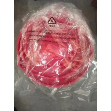 Rorence Stainless Steel Mixing Bowls Set - Red 3 Quart