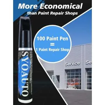 SYOAUTO Black Touch Up Paint - Automotive Scratch Repair