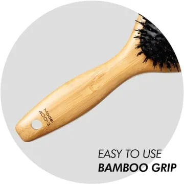 Sam Villa Professional Boar Bristle Hair Brush for Styling