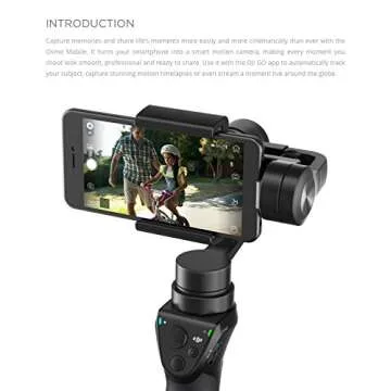 DJI New OSMO Mobile Handheld Stabilized Gimbal with OSMO Base Bundle