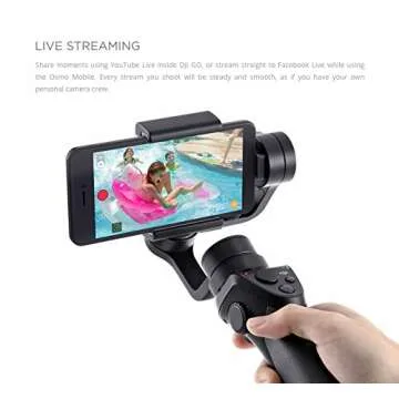 DJI New OSMO Mobile Handheld Stabilized Gimbal with OSMO Base Bundle