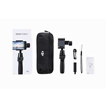 DJI New OSMO Mobile Handheld Stabilized Gimbal with OSMO Base Bundle