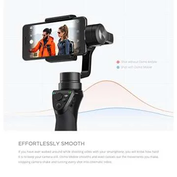 DJI New OSMO Mobile Handheld Stabilized Gimbal with OSMO Base Bundle