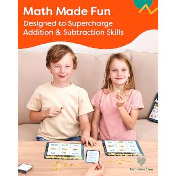 Fun Educational Bingo Game for Kids' Math Skills