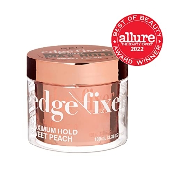 Edge Fixer Hair Shine Gel, 24-Hour Max Hold, Biotin Infused