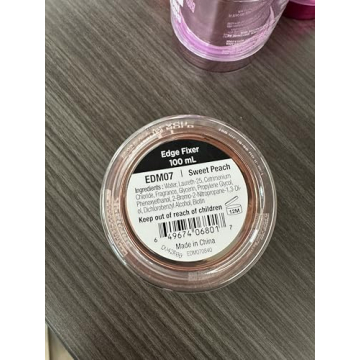 Edge Fixer Hair Shine Gel, 24-Hour Max Hold, Biotin Infused