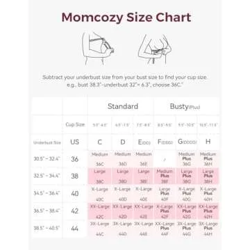 Momcozy Mesh Support Pumping Bra Hands Free Suitable for 36C-44G, HF018 Comfortable Plus Size Pumping and Nursing Bra in One Black
