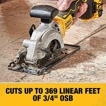 DEWALT 20V MAX Circular Saw Kit for All Projects