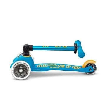 Micro Kickboard Mini Deluxe Foldable LED Scooter for Kids