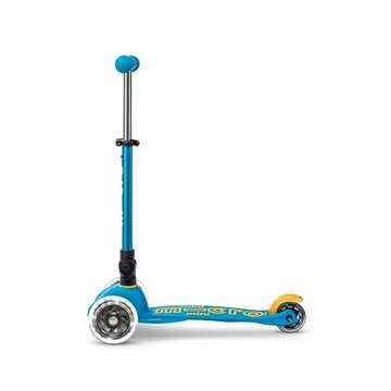 Micro Kickboard Mini Deluxe Foldable LED Scooter for Kids