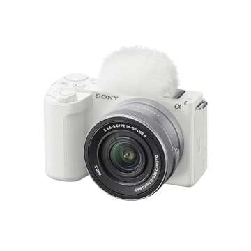 Sony Alpha ZVE10 II - APS-C Interchangeable Lens Mirrorless Content Creators’ Camera
