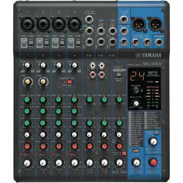 Yamaha MG10XU 10-Input Mixer with Effects Features