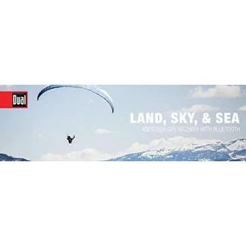 Dual Electronics XGPS150A Multipurpose Portable Universal Bluetooth GPS Receiver | Wide Area Augmentation System, Black