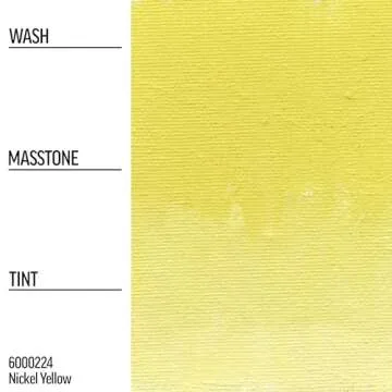 Williamsburg Artist Oil Colors by GOLDEN, Nickel Yellow, 37 ml tube, Professional Oil Paint, Opaque