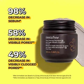 Innisfree Super Volcanic Pore Clay Mask for Clear Skin