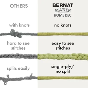 Bernat Maker Home Dec Clay Yarn - 2 Pack 250g Bulky Yarn