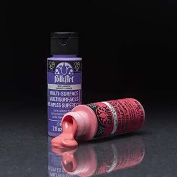 FolkArt 16 Piece Multi Surface Acrylic Paint Set for Crafters