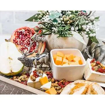 Vagabond House Elk Pewter Cheese Pick Set for Entertaining