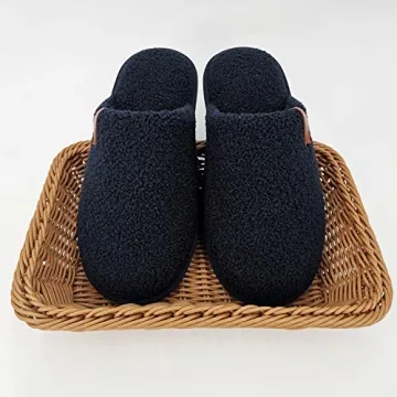 Fuzzy House Slippers for Men and Women | Cozy Comfort