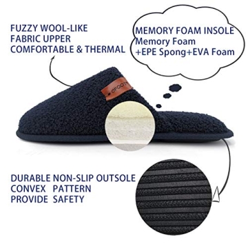 Fuzzy House Slippers for Men and Women | Cozy Comfort