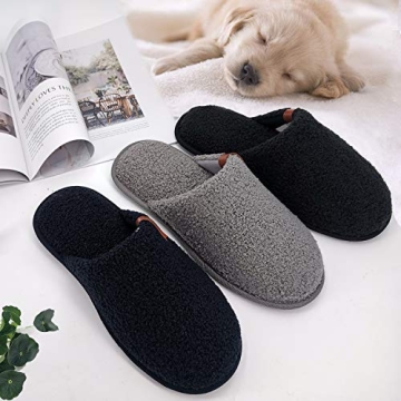 Fuzzy House Slippers for Men and Women | Cozy Comfort