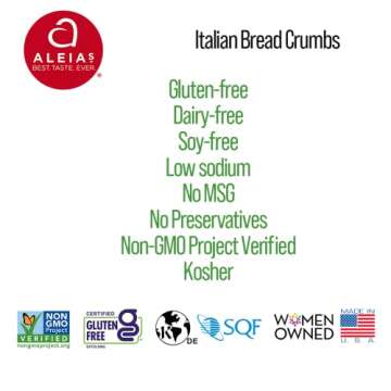 Aleia's Italian Bread Crumbs - Gluten Free & Delicious