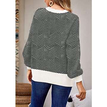ETCYY Women's Oversized Pullover Sweater for Fall 2025