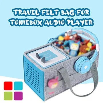 GISEO Toniebox Carrying Case & Storage Bag for Kids