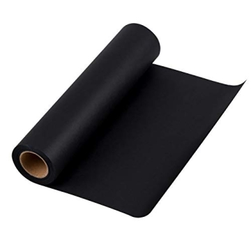 RUSPEPA Black Kraft Paper Roll - 12 inches x 100 feet - Recyclable Paper Perfect for for Crafts, Art...