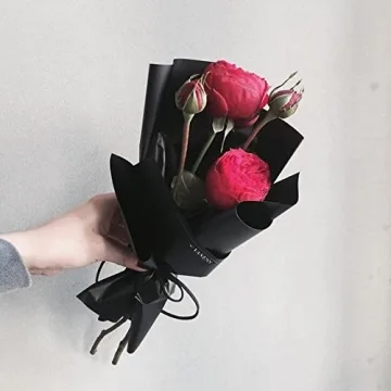 Eco-Friendly RUSPEPA Black Kraft Paper Roll for Wrapping