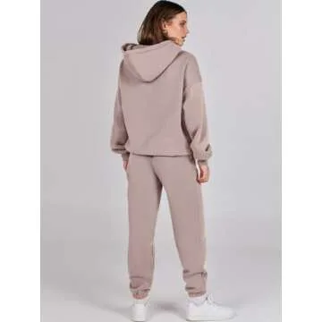 Stylish ANRABESS Women's Y2K Oversized Tracksuit Set