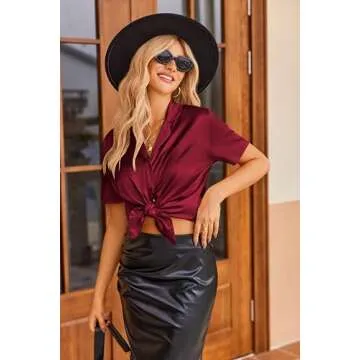 Ekouaer Women's Silk Pajamas Set | Soft & Stylish Sleepwear