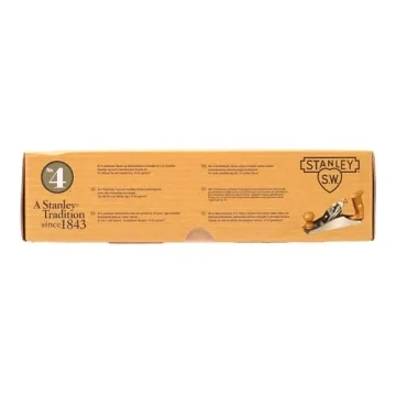 Stanley 112136 No.4 Premium Bench Plane for Woodworking