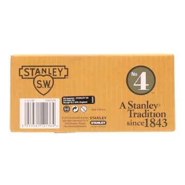 Stanley 112136 No.4 Premium Bench Plane for Woodworking