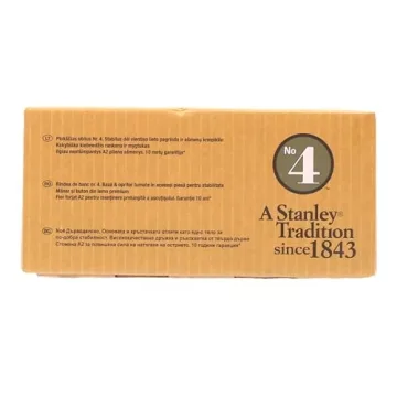 Stanley 112136 No.4 Premium Bench Plane for Woodworking