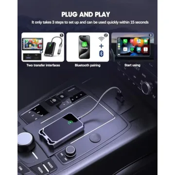 EZUISVE Wireless Carplay Adapter Upgrade Your Driving Experience