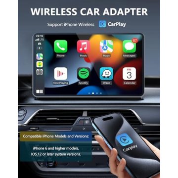 EZUISVE Wireless Carplay Adapter Upgrade Your Driving Experience