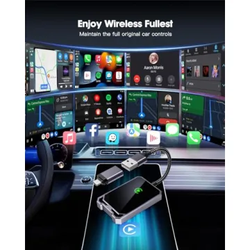 EZUISVE Wireless Carplay Adapter Upgrade Your Driving Experience