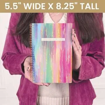 bloom daily planners 2024-2025 Academic Year Day Planner (July 2024 - July 2025) - 5.5” x 8.25” - A5 Weekly & Monthly Agenda Organizer Book with Stickers - Creating A Life I Love