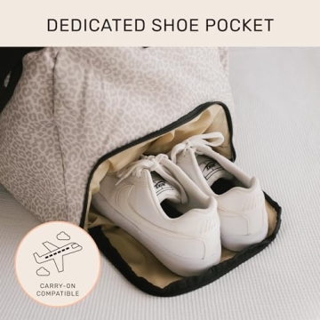 Stylish Jadyn 22" Duffel Bag with Shoe Pocket for Travel