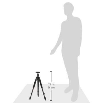 SLIK Sprint 150 Aluminum Tripod with SBH-150DQ Ball Head - Black