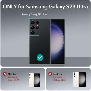 ESR for Samsung S23 Ultra Case, Compatible with MagSafe, Magnetic Case for Samsung Galaxy S23 Ultra,...