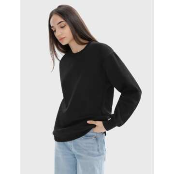 Pumiey Stylish Oversized Sweatshirt with Pockets