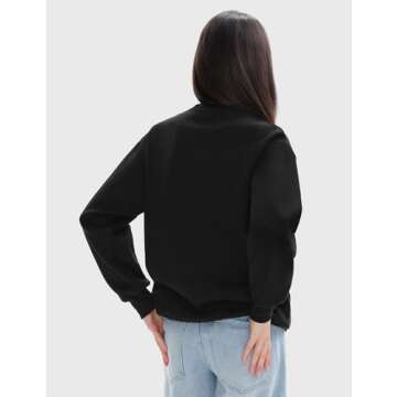 Pumiey Stylish Oversized Sweatshirt with Pockets