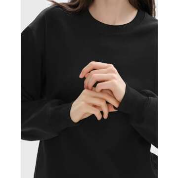 Pumiey Stylish Oversized Sweatshirt with Pockets