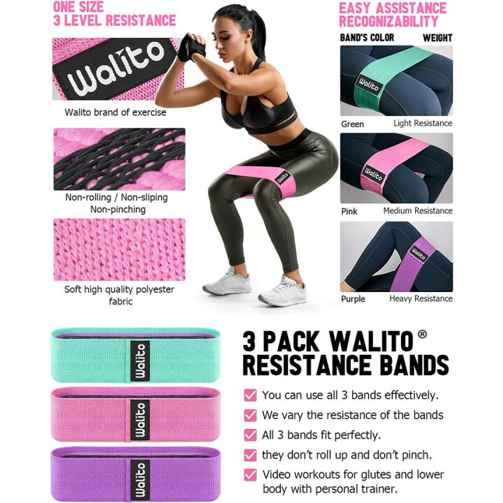 Fabric Exercise Loop Bands for Effective Workouts