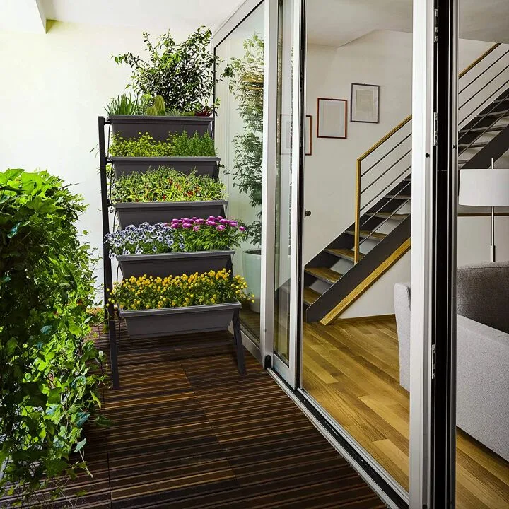 Vertical Raised Garden Bed - 5 Tier Planter Box