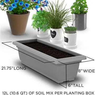 Vertical Raised Garden Bed - 5 Tier Planter Box